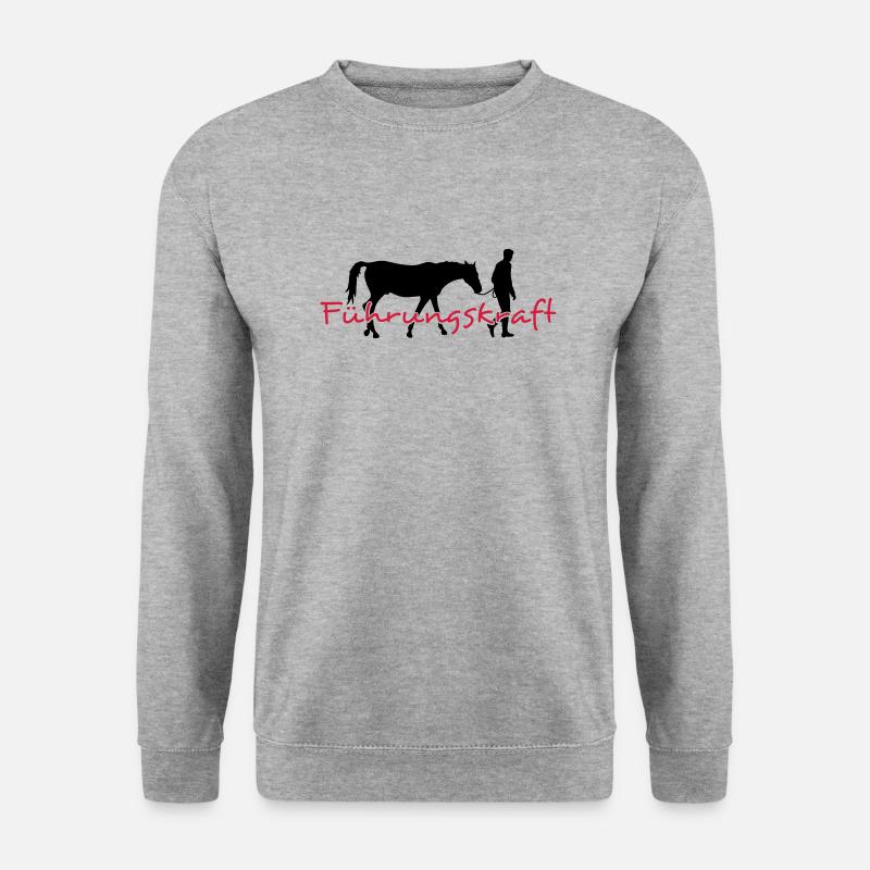 Executive man 2C - Unisex Sweatshirt - salt & pepper