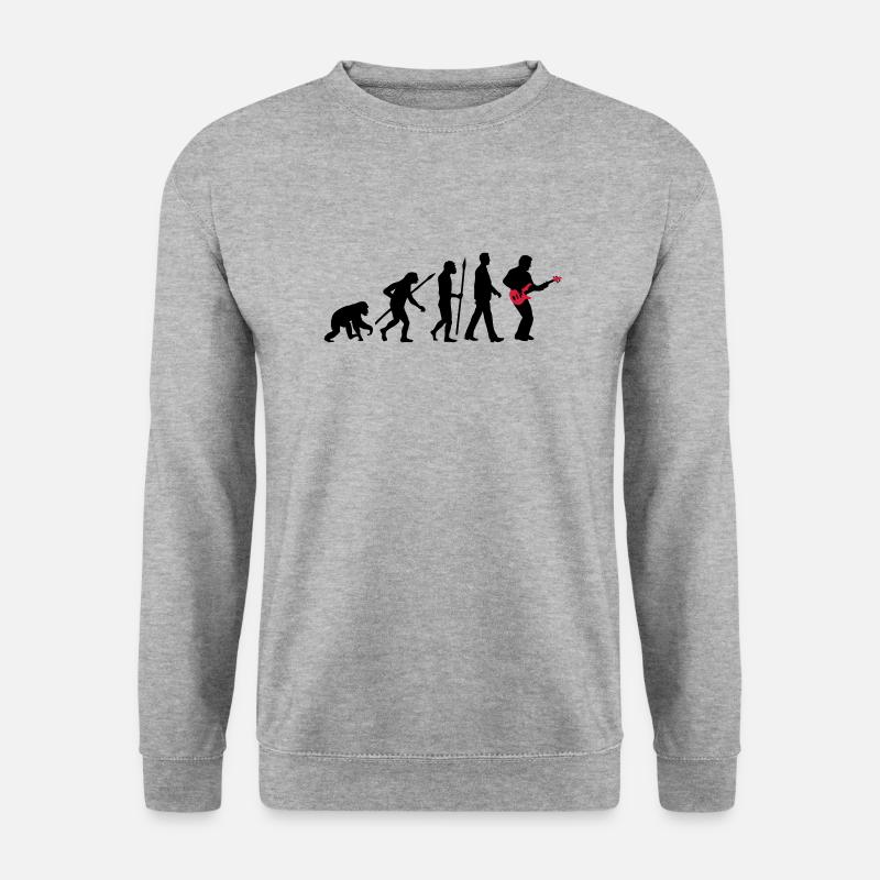 Evolution Basser 11_2017 - Unisex Pullover - Weißgrau meliert