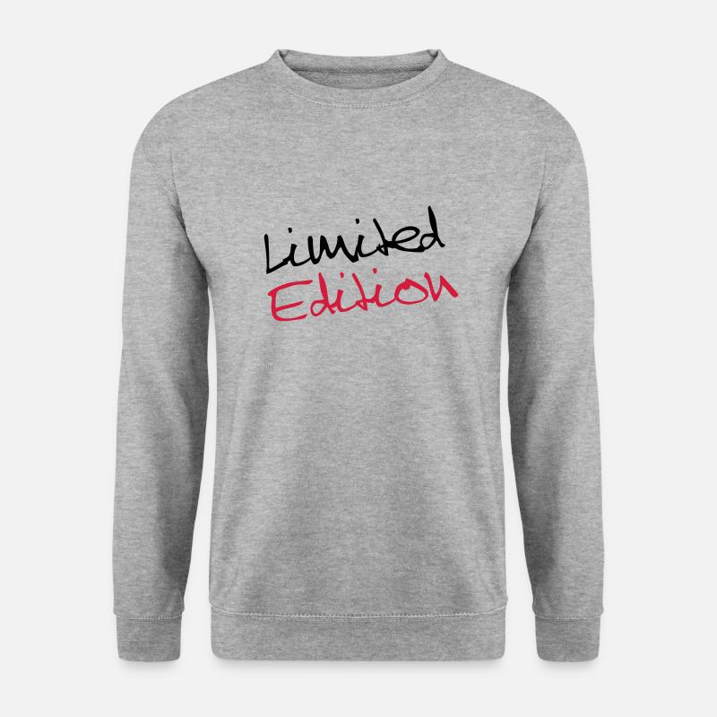 limited_edition_py2 - Unisex Pullover - Weißgrau meliert