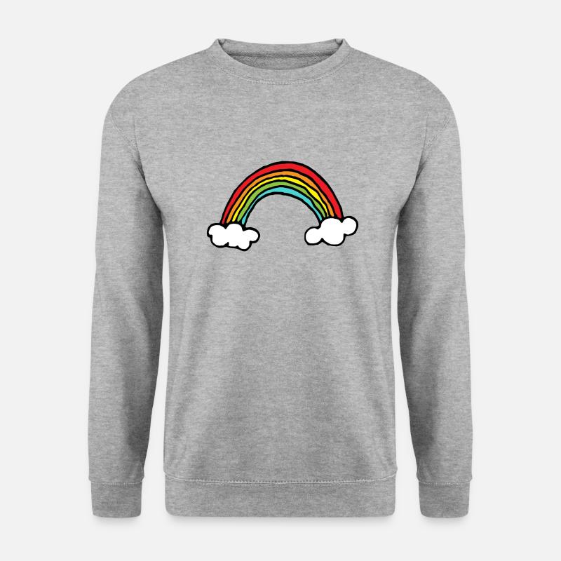 lgbt - Unisex Pullover - Weißgrau meliert
