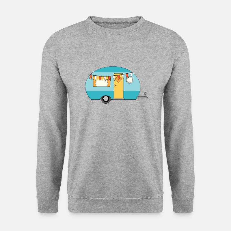Caravan Camping Fun - Unisex Sweatshirt - salt & pepper