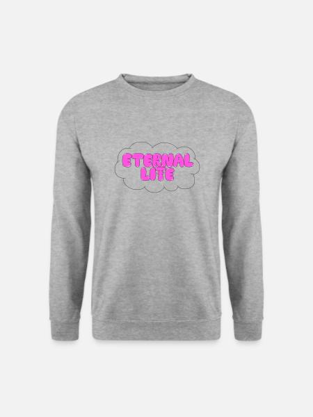 Vie éternelle - Sweat-shirt Unisexe - gris chiné