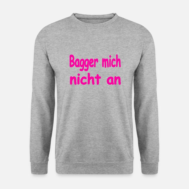 Party - Unisex Pullover - Weißgrau meliert
