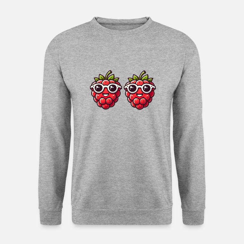 Raspberry Comic - Unisex Sweatshirt - salt & pepper