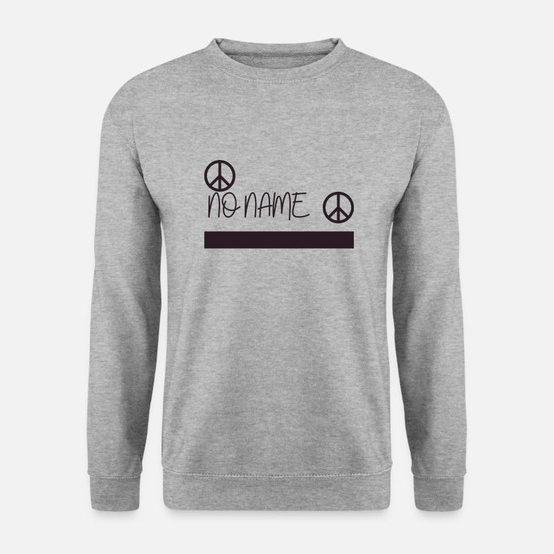 NO NAME - Unisex Pullover - Weißgrau meliert