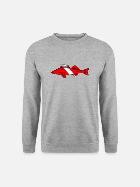 Zander by Scuba.Style - Unisex Sweatshirt - salt & pepper
