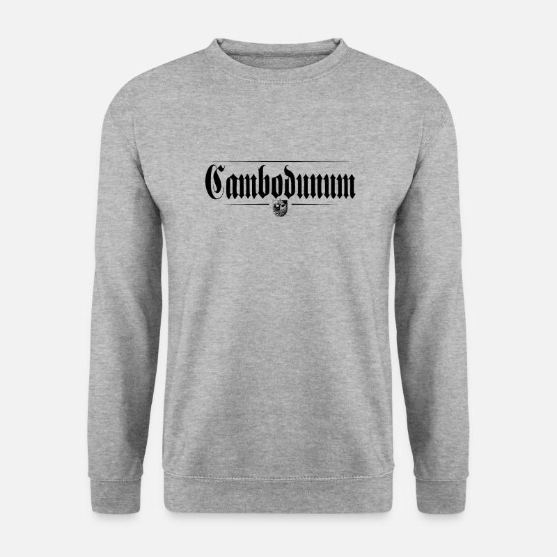 Cambodunum - Unisex Pullover - Weißgrau meliert