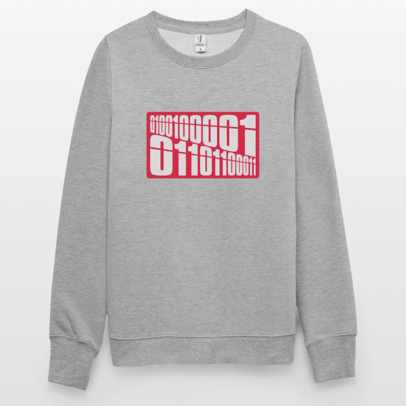 Langage de programme de code binaire Sweat-shirt Unisexe