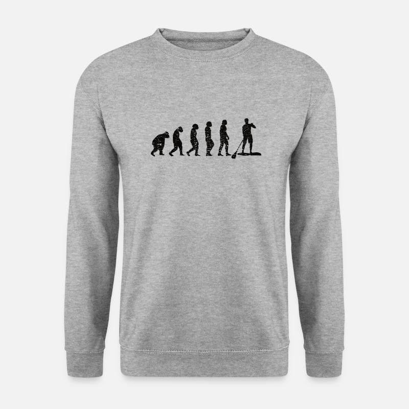 Stand-up paddle Stand Up Paddle Surf - Sweat-shirt Unisexe - gris chiné