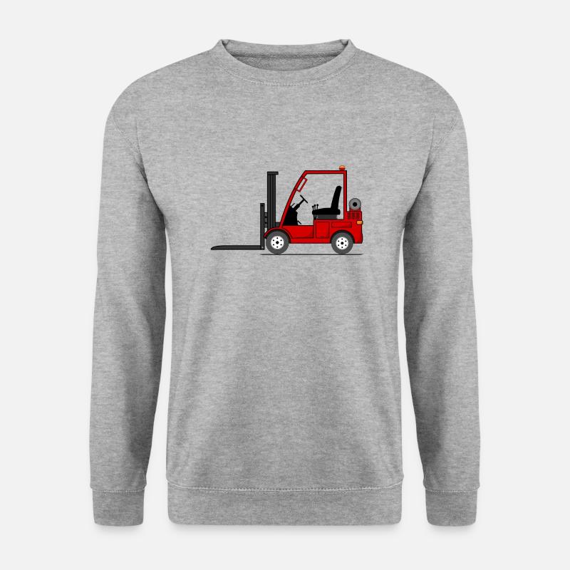 Forklift Forklift Red - Unisex Sweatshirt - salt & pepper