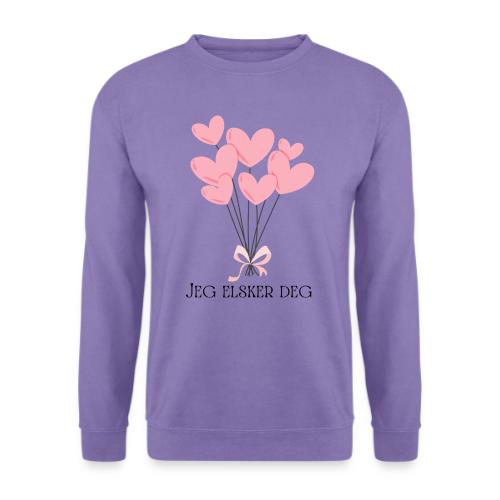 jeg elsker deg 2 - Genser unisex