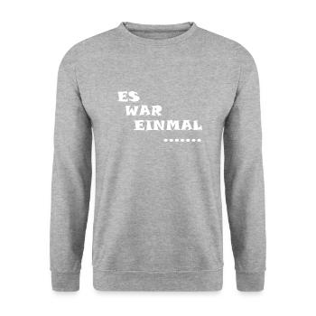 fairy tale - Unisex Sweatshirt - salt & pepper - Front - Alina (178cm) & Michal (187cm)