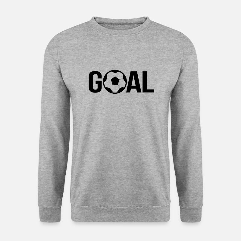 goal - Unisex Pullover - Weißgrau meliert