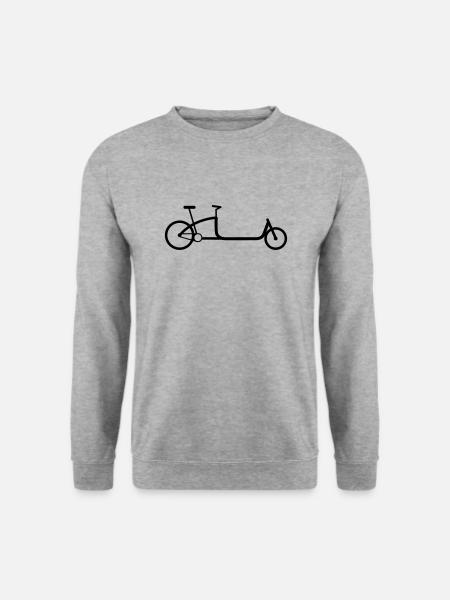 The very large cargo wheel - Unisex Sweatshirt - salt & pepper