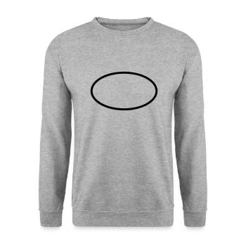 Customize it ! / Anpassen / Personnaliser - Unisex Sweatshirt - salt & pepper - Front - Alina (178cm) & Michal (187cm)