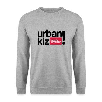 urbankiz kizomba connection ! - Unisex Sweatshirt - salt & pepper - Front - Alina (178cm) & Michal (187cm)
