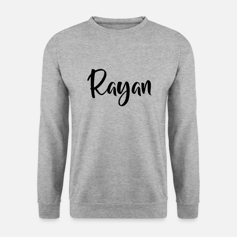 Name - Rayan - Unisex Sweatshirt - salt & pepper