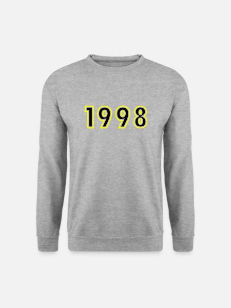 1998 Year Birthday - Unisex Sweatshirt - salt & pepper