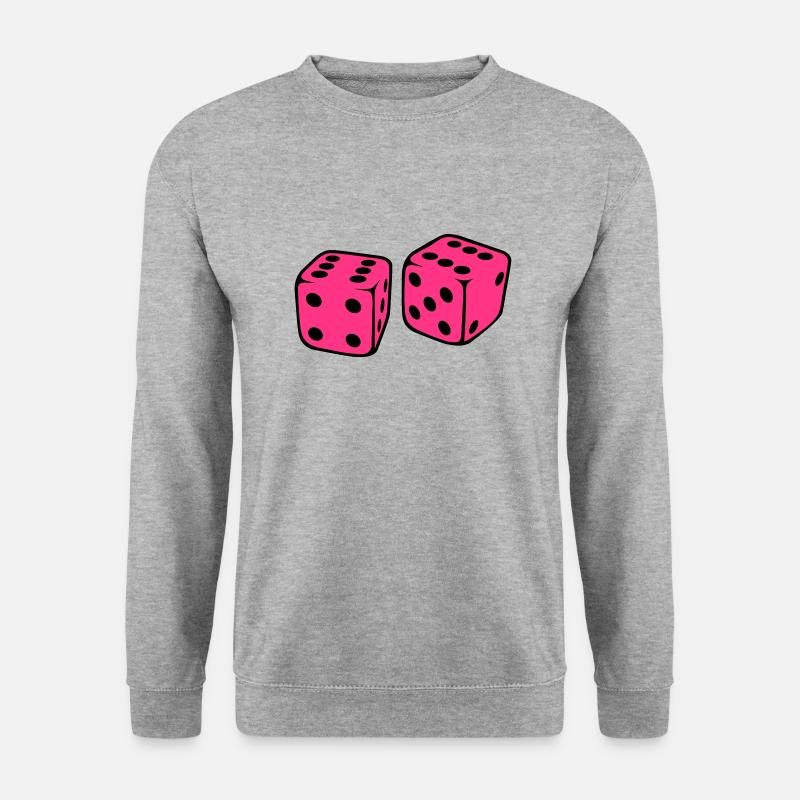 Dé - Sweat-shirt Unisexe - gris chiné