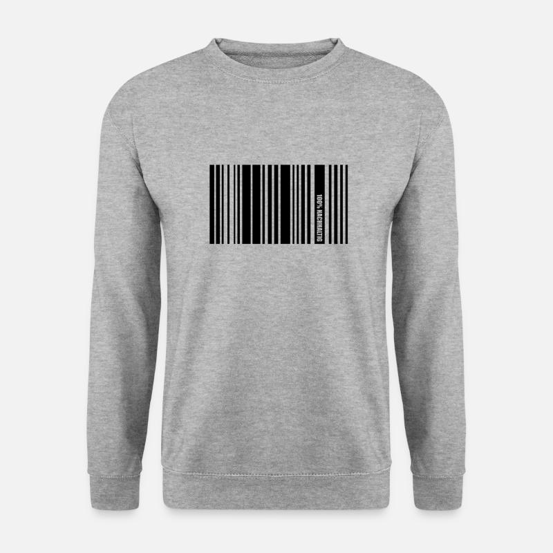 100% nachhaltig - Unisex Pullover - Weißgrau meliert