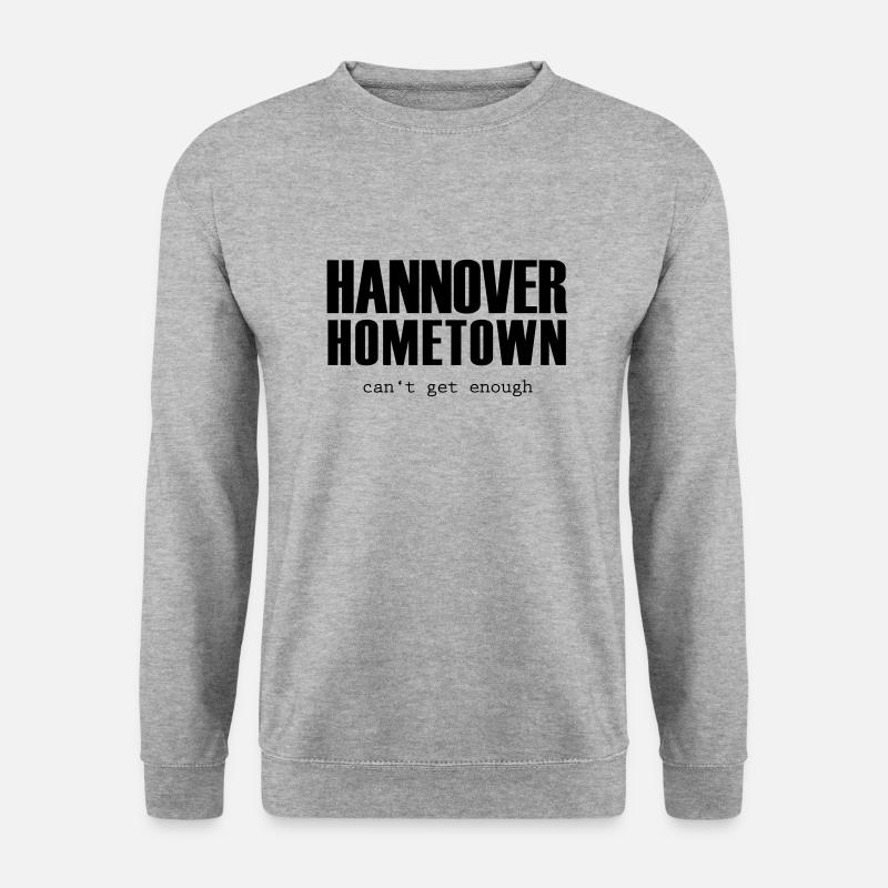 hannover hometown - Unisex Pullover - Weißgrau meliert