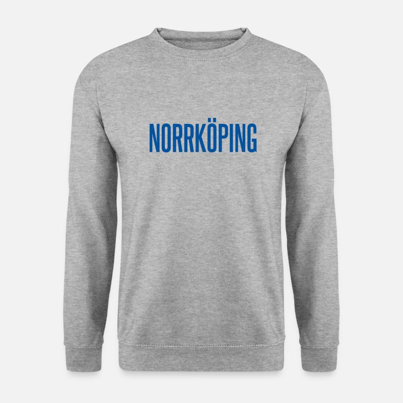 Norrköping - Unisex Pullover - Weißgrau meliert