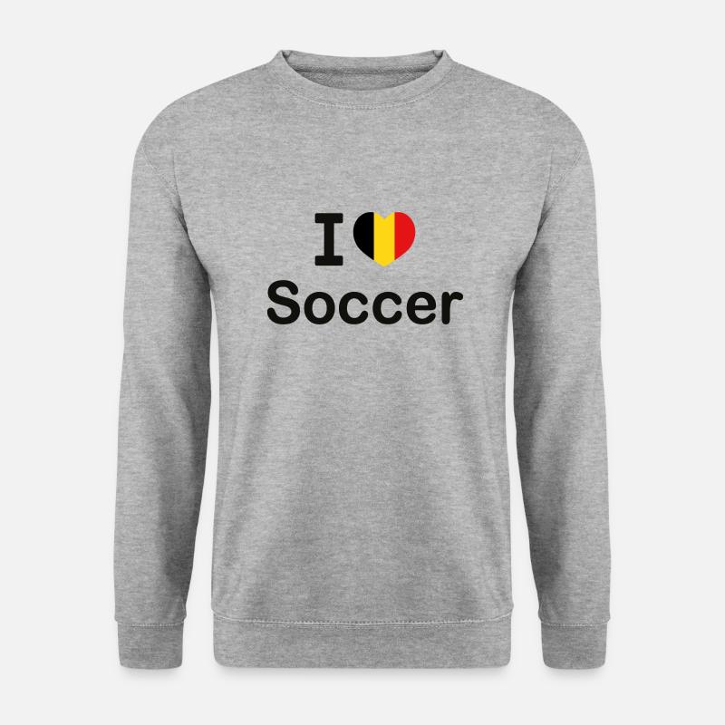 Ballsport - Unisex Pullover - Weißgrau meliert