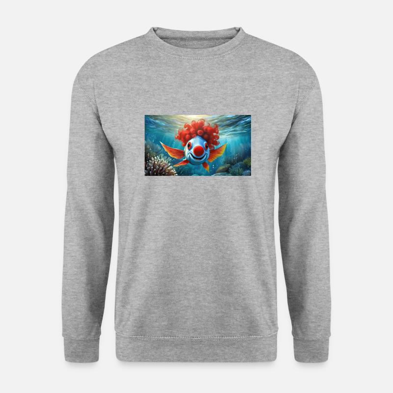 Pun ambiguous german expression - Clownfisch - Unisex Sweatshirt - salt & pepper