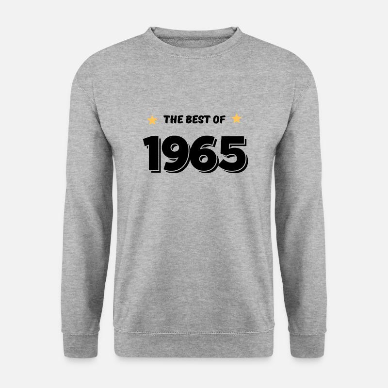 Das Beste von 1965 - Unisex Pullover - Weißgrau meliert