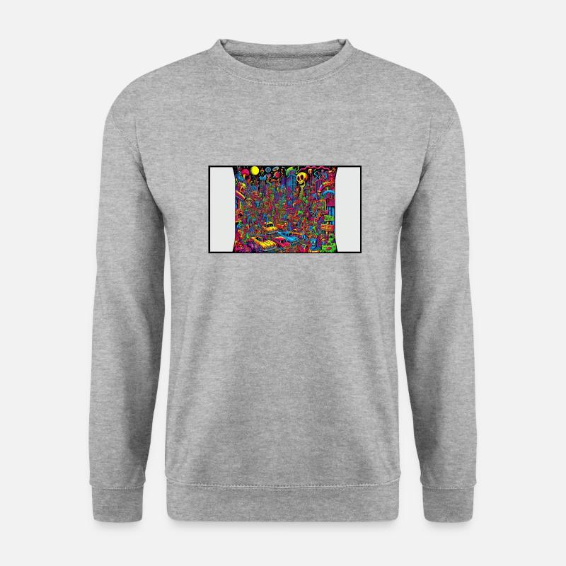 Rush Hour Trip - Unisex Sweatshirt - salt & pepper