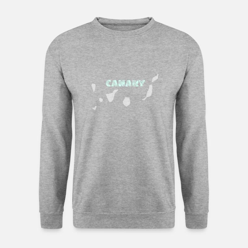 CANARY - Unisex Pullover - Weißgrau meliert