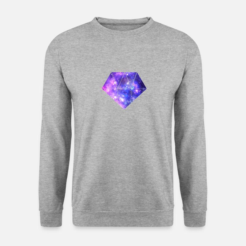 Galaxy Diamond - Unisex Sweatshirt - salt & pepper