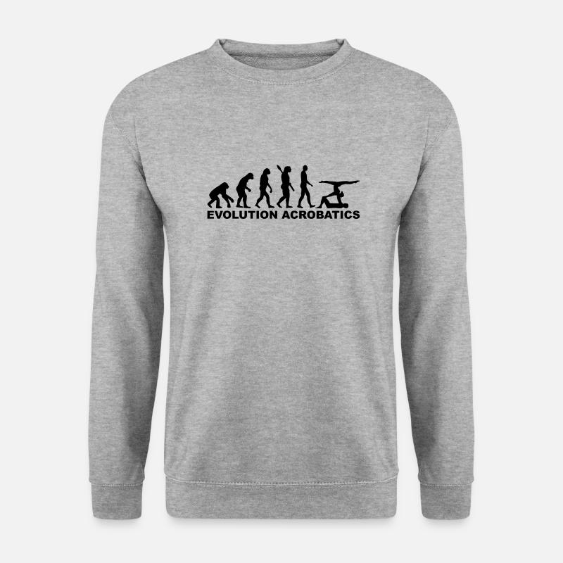 Evolution Acrobatics - Unisex Sweatshirt - salt & pepper