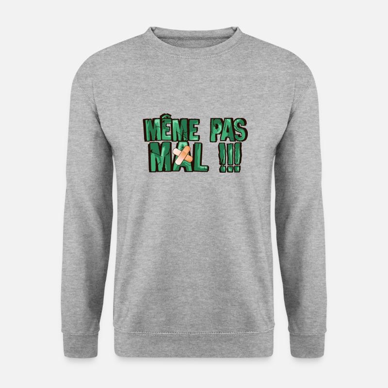 even quite a phrase dressing - Unisex Sweatshirt - salt & pepper