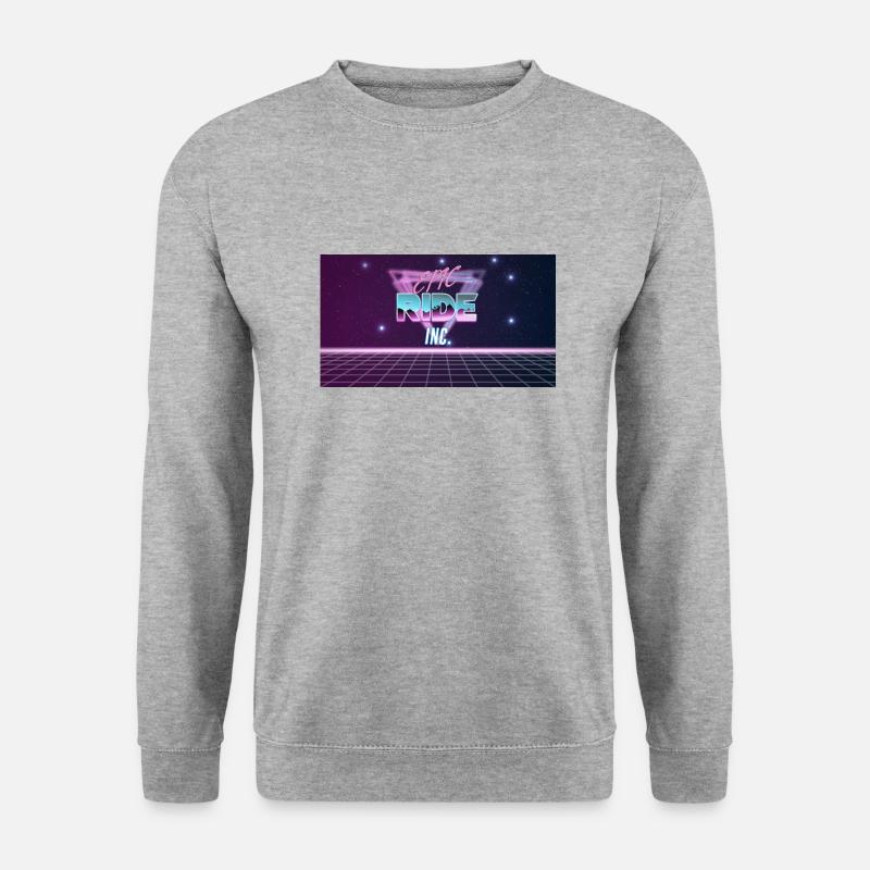 EPIC RIDE INC. - Unisex Pullover - Weißgrau meliert