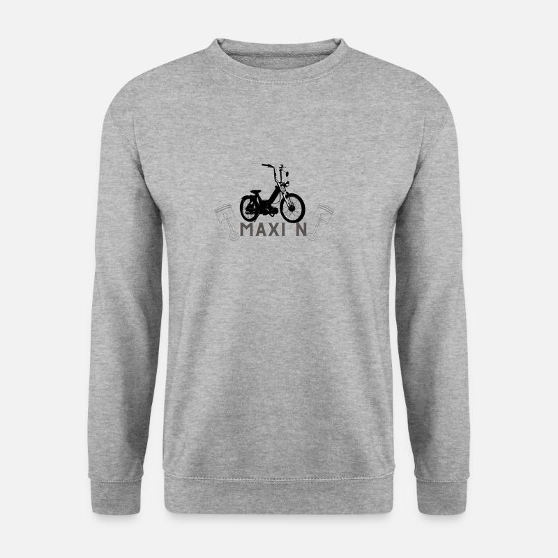Puch maxi N - Unisex Pullover - Weißgrau meliert