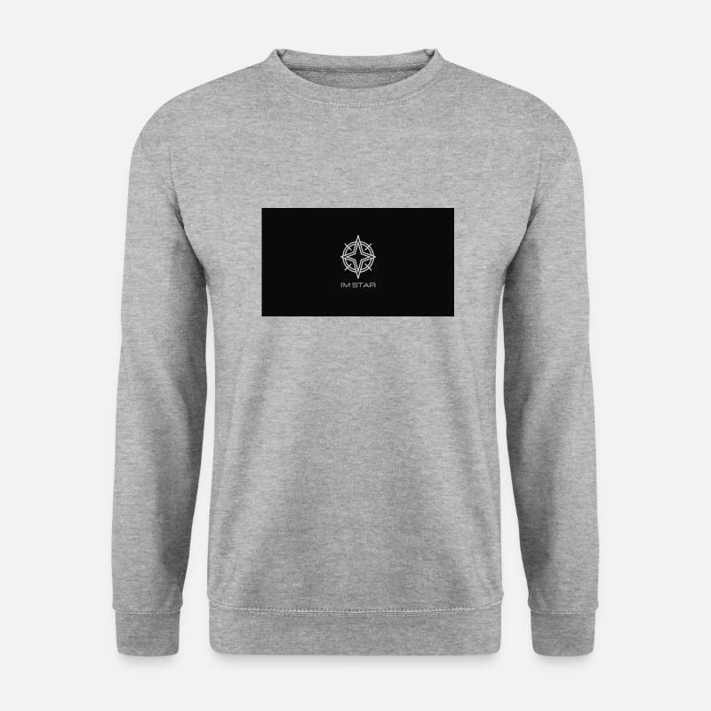 I"m Star - Unisex Pullover - Weißgrau meliert