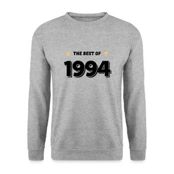 Das Beste aus 1994 - Unisex Pullover - Weißgrau meliert - Vorne - Alina (178cm) & Michal (187cm)