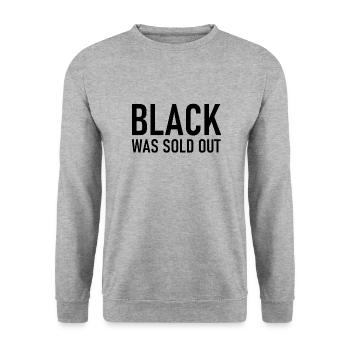Black was sold out - Schwarz war ausverkauft - Unisex Sweatshirt - salt & pepper - Front - Alina (178cm) & Michal (187cm)