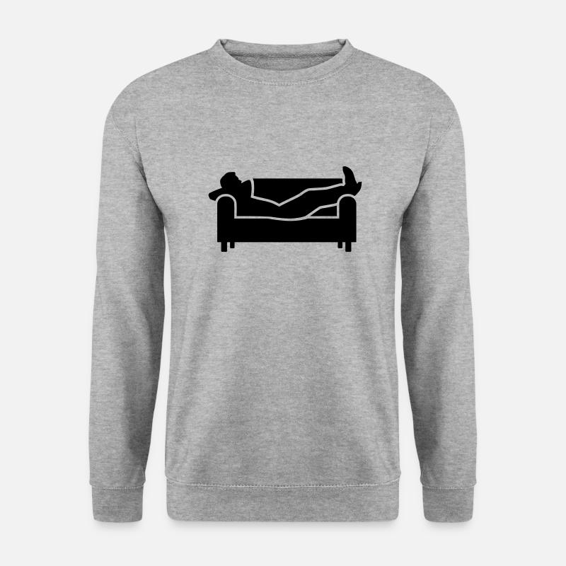 Couch - Unisex Sweatshirt - salt & pepper
