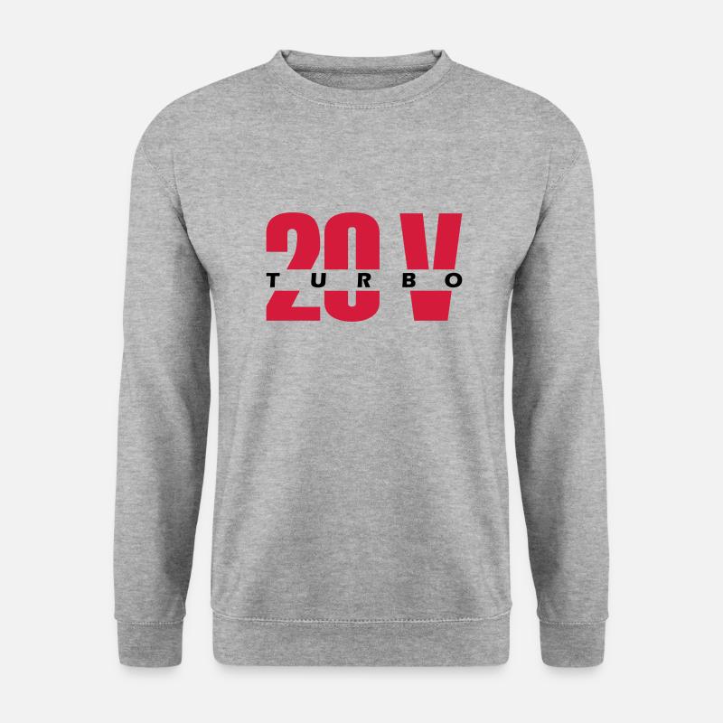 20V Turbo - Unisex Pullover - Weißgrau meliert