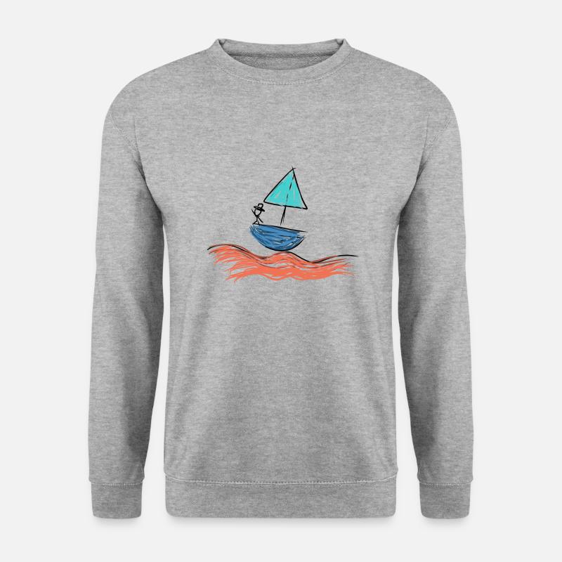 Pirate Ship - Unisex Sweatshirt - salt & pepper