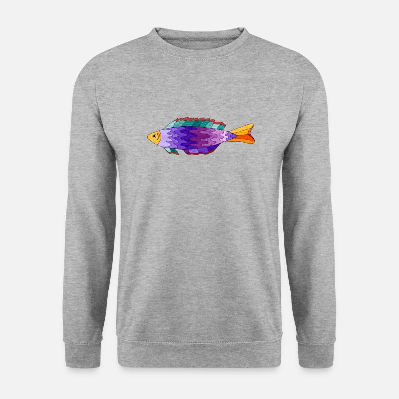 Fish - Unisex Sweatshirt - salt & pepper