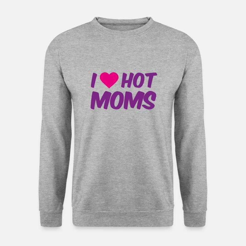 spreadshirtdesign 8 - Unisex Pullover - Weißgrau meliert