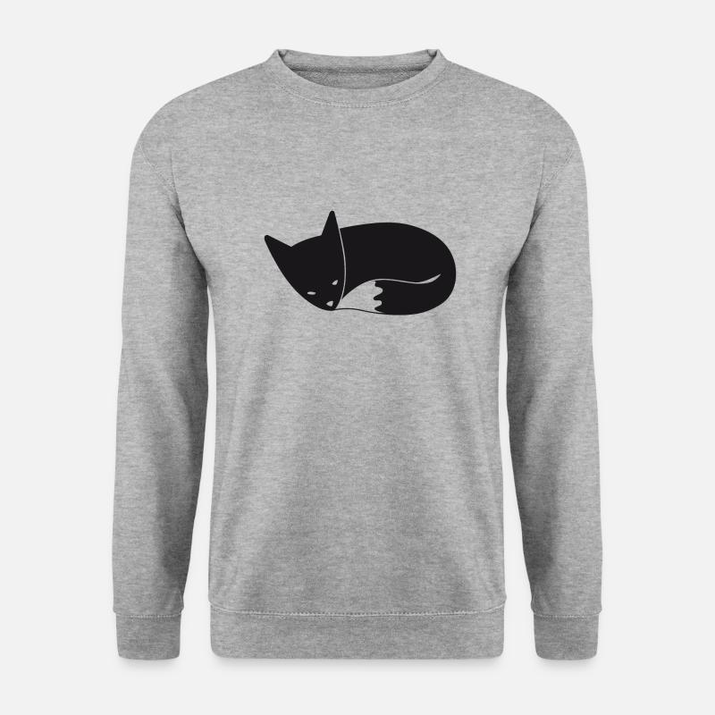zorro - Unisex Pullover - Weißgrau meliert
