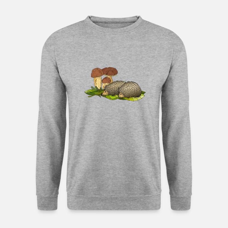 Hedgehogs - Unisex Sweatshirt - salt & pepper