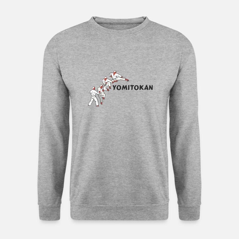 Sidekick - Unisex Pullover - Weißgrau meliert