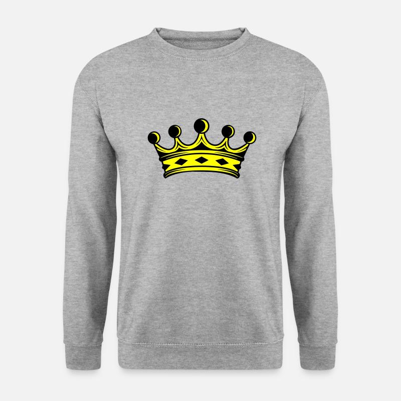 Couronne 2 - Sweat-shirt Unisexe - gris chiné