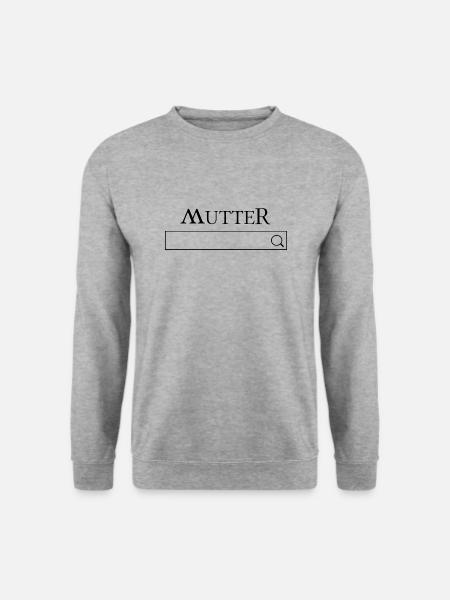 Mutterpedia - Unisex Pullover - Weißgrau meliert