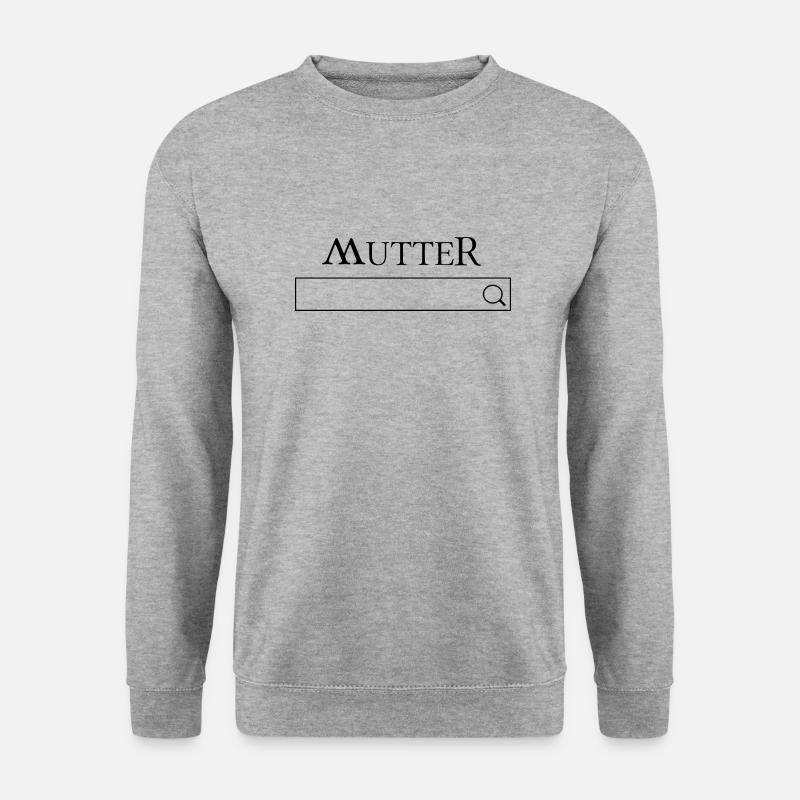 Mutterpedia - Unisex Pullover - Weißgrau meliert